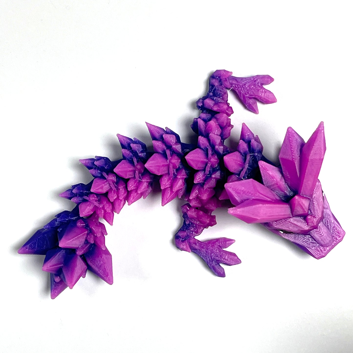 Crystal Dragon Tadling Articulated Model