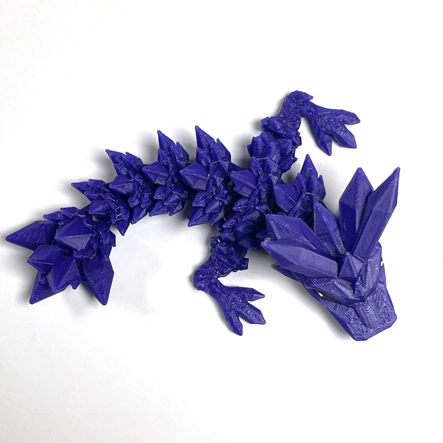 Crystal Dragon Tadling Articulated Model