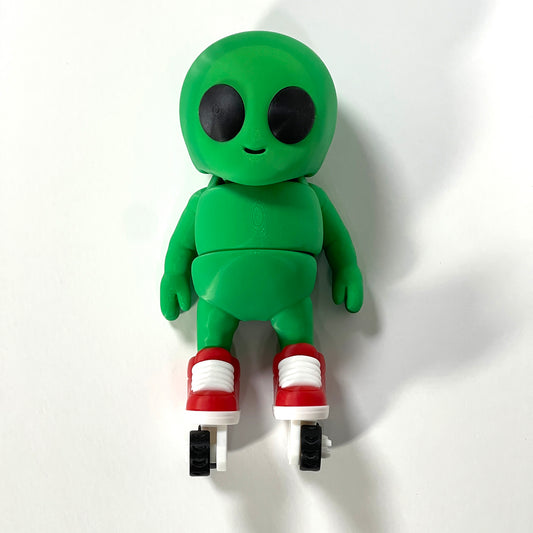 Alien On Roller Skates Fidget Toy