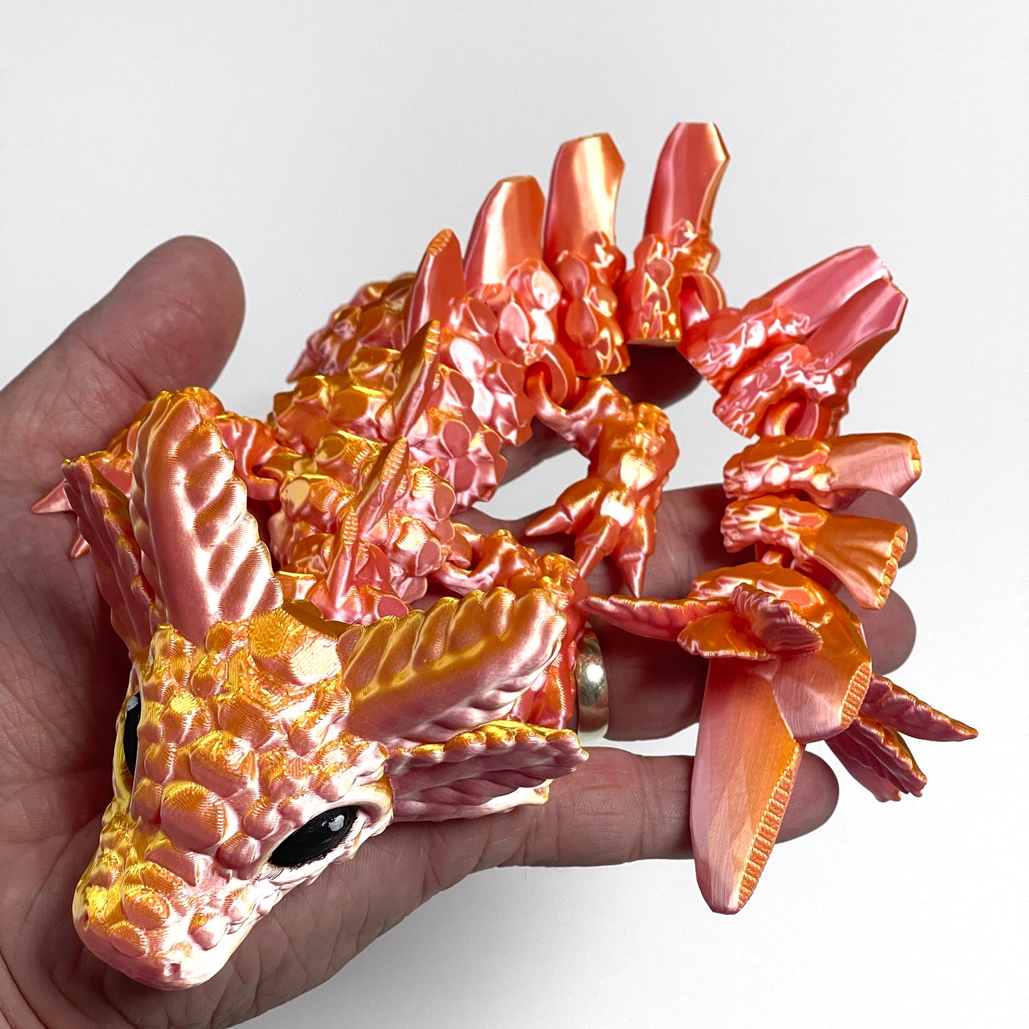 Axolotl Dragon Articulated Model