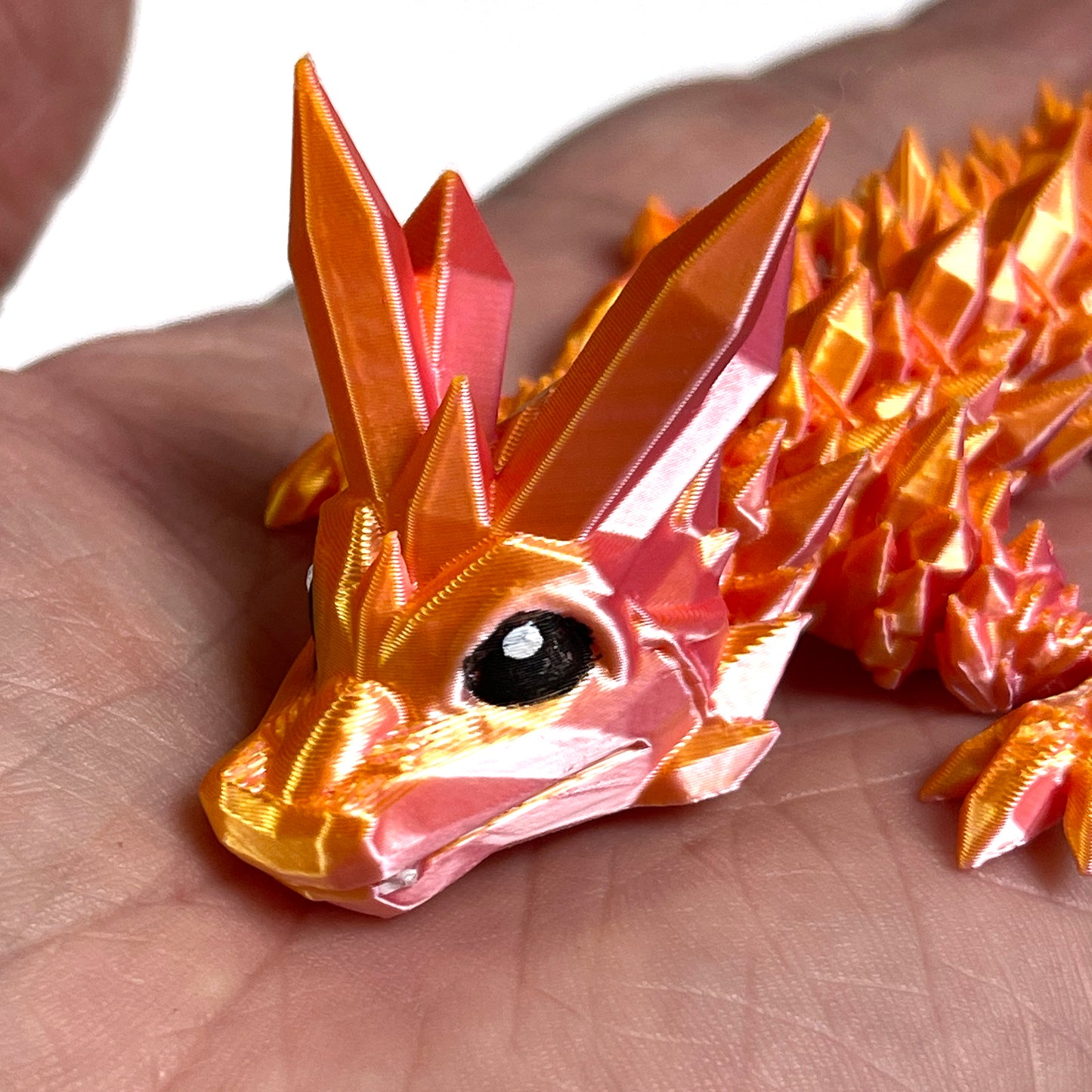 Crystal Baby Dragon Articulated Model