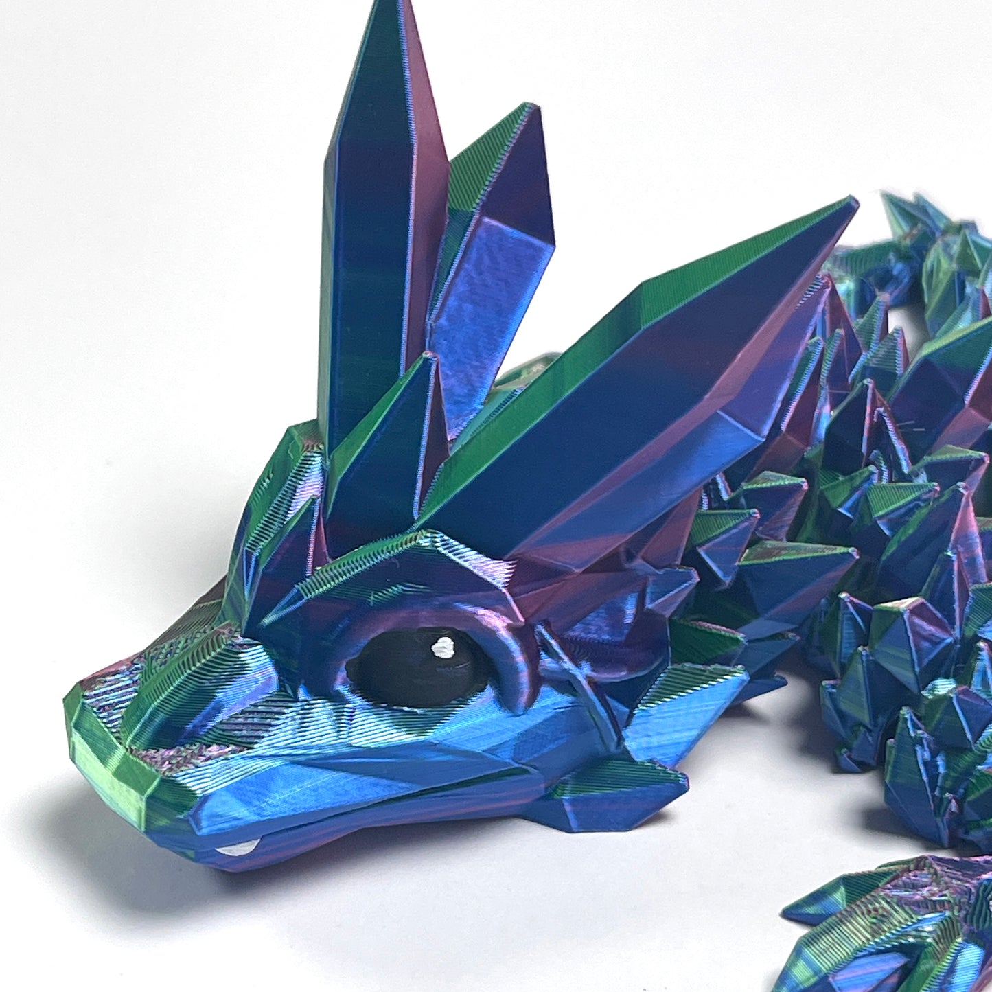 Crystal Baby Dragon Articulated Model