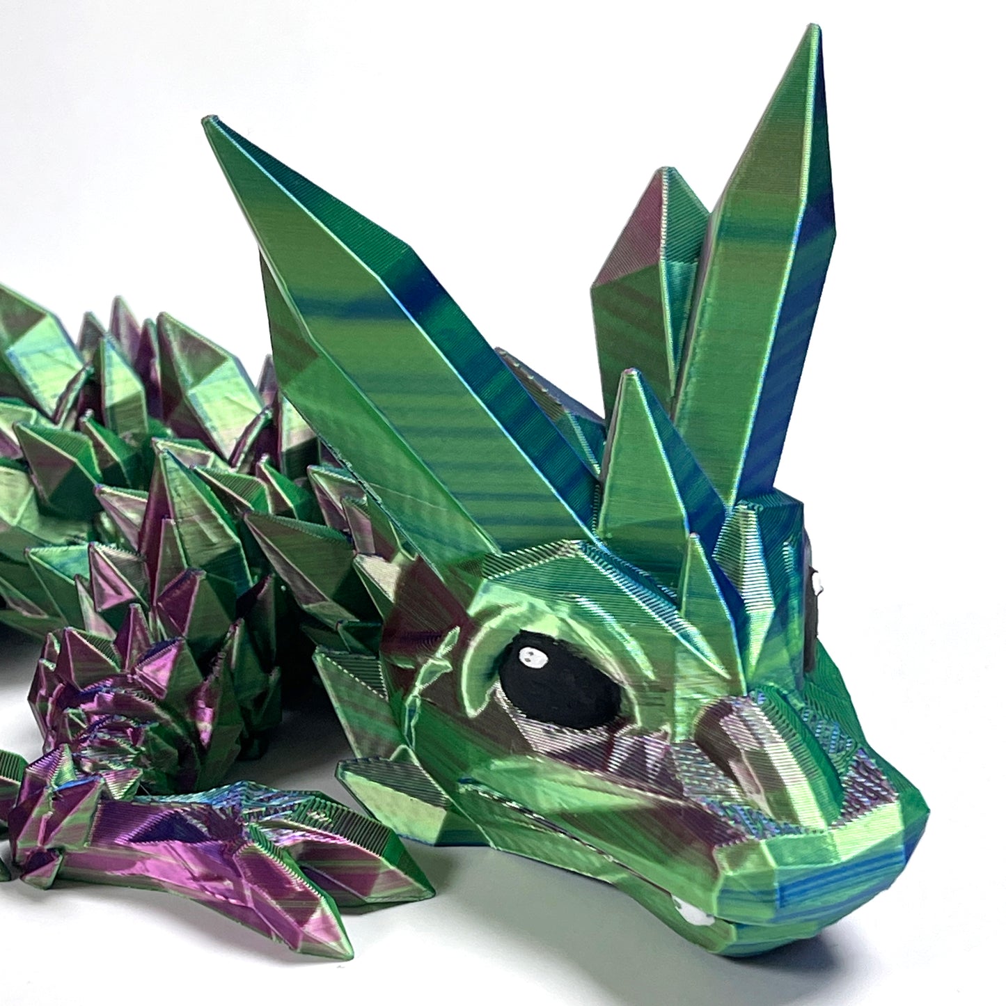 Crystal Baby Dragon Articulated Model