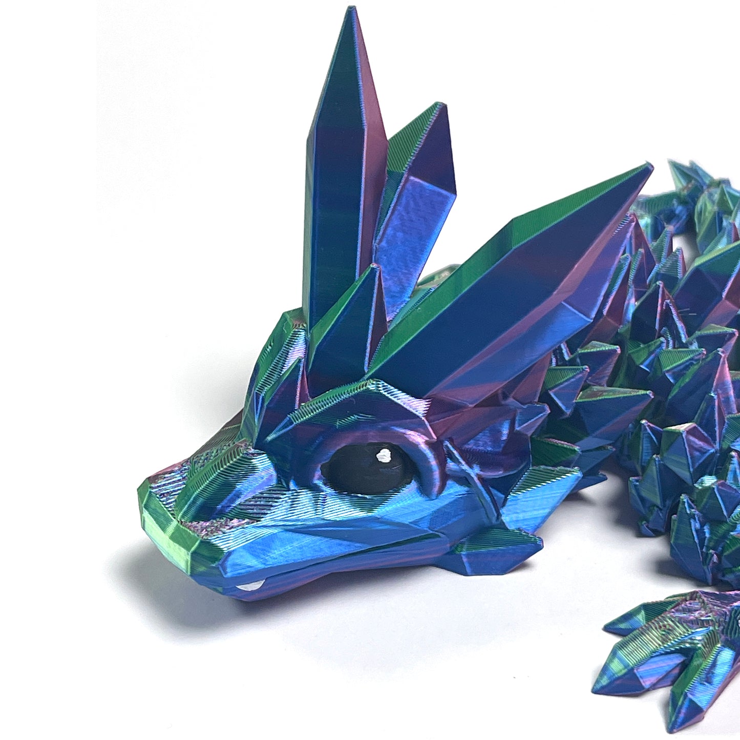 Crystal Baby Dragon Articulated Model