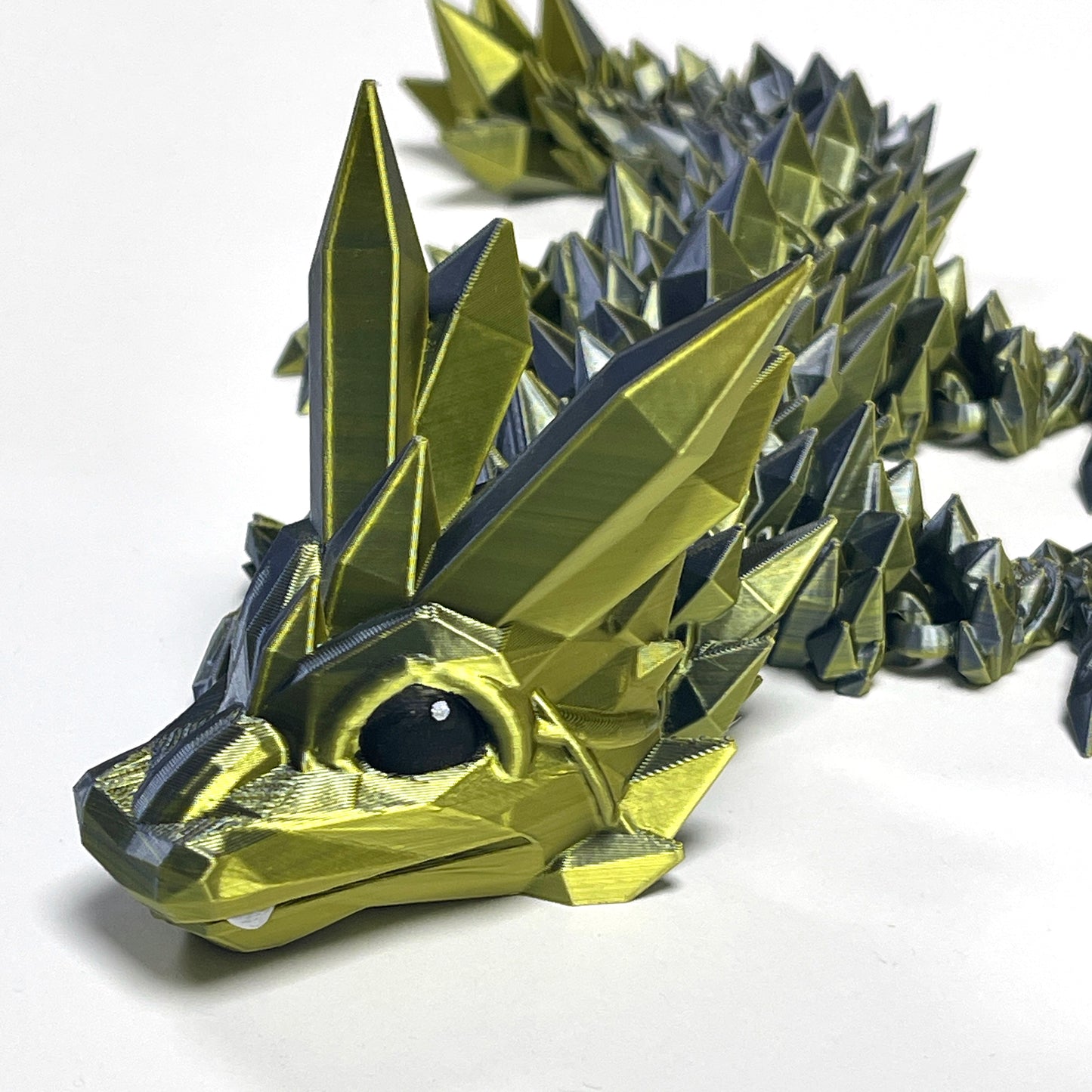 Crystal Baby Dragon Articulated Model