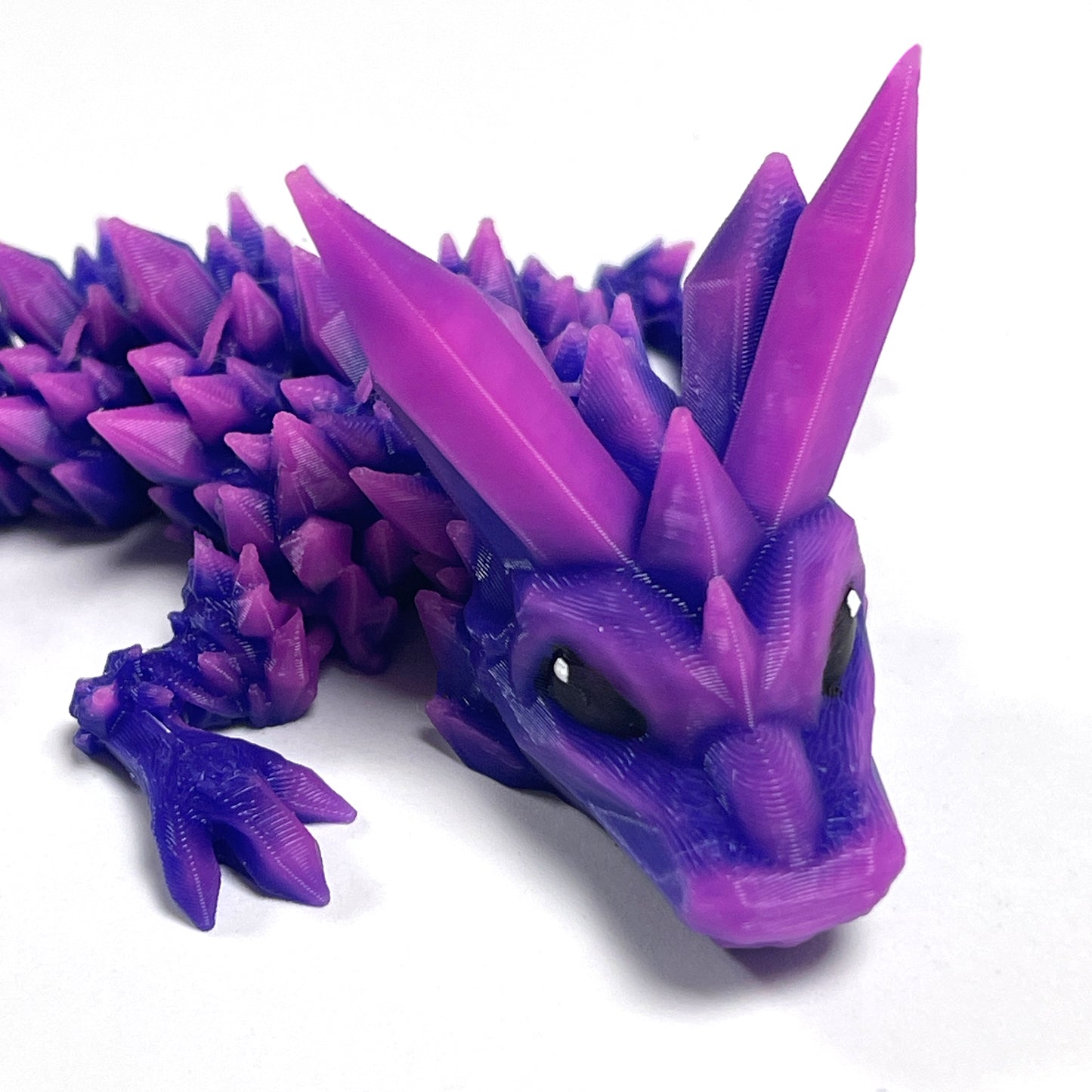Crystal Dragon Tadling Articulated Model