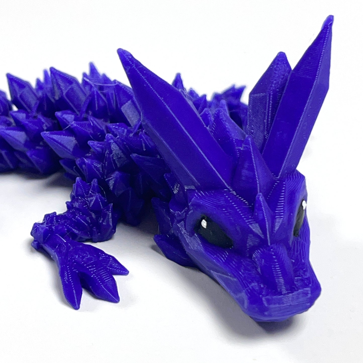 Crystal Dragon Tadling Articulated Model
