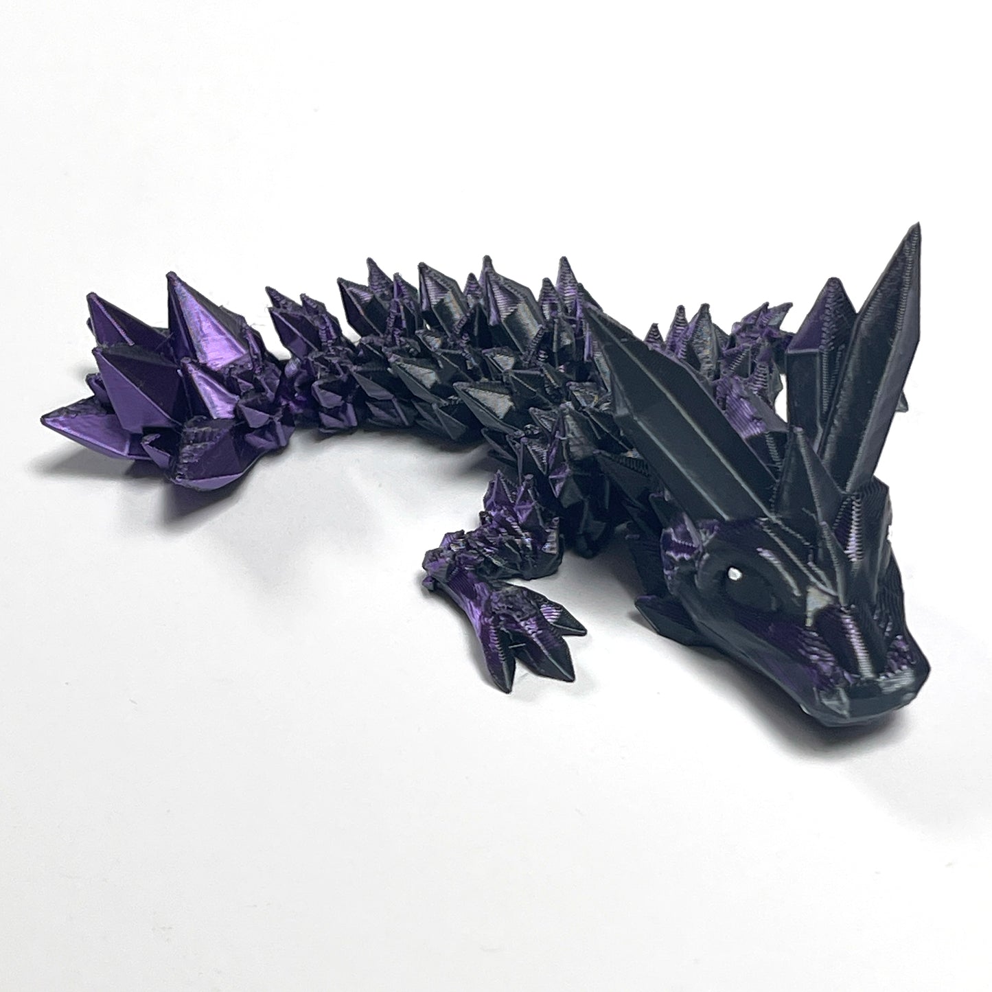 Crystal Dragon Tadling Articulated Model