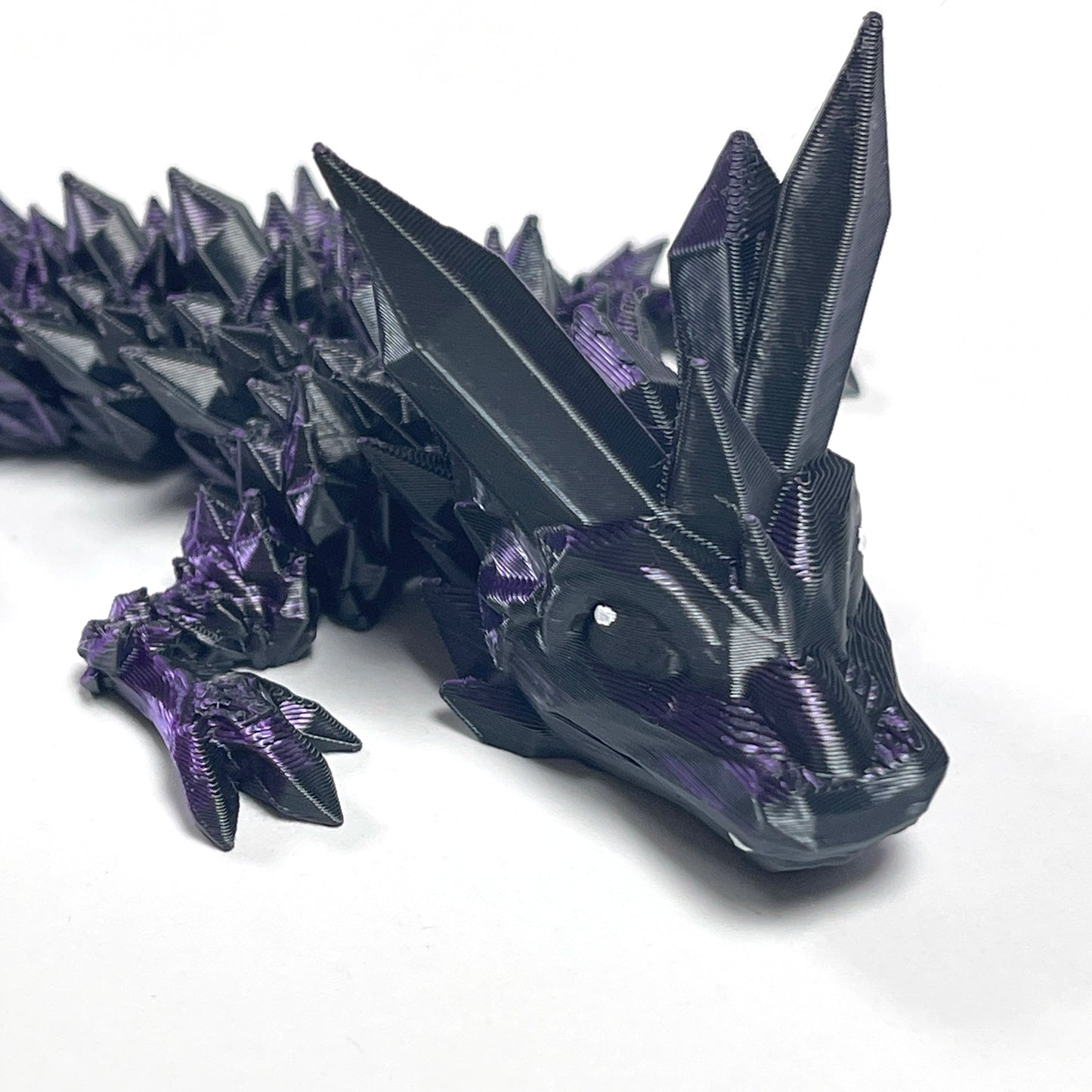 Crystal Dragon Tadling Articulated Model