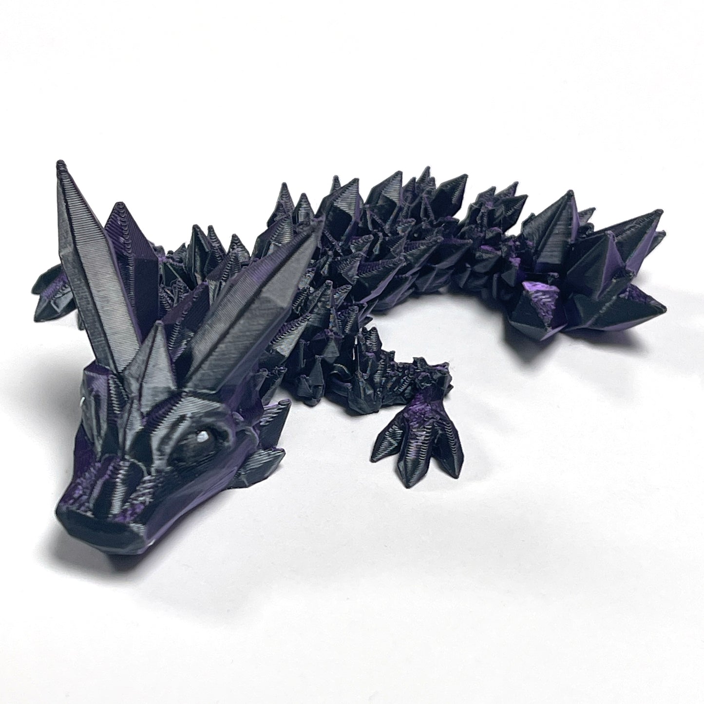 Crystal Dragon Tadling Articulated Model