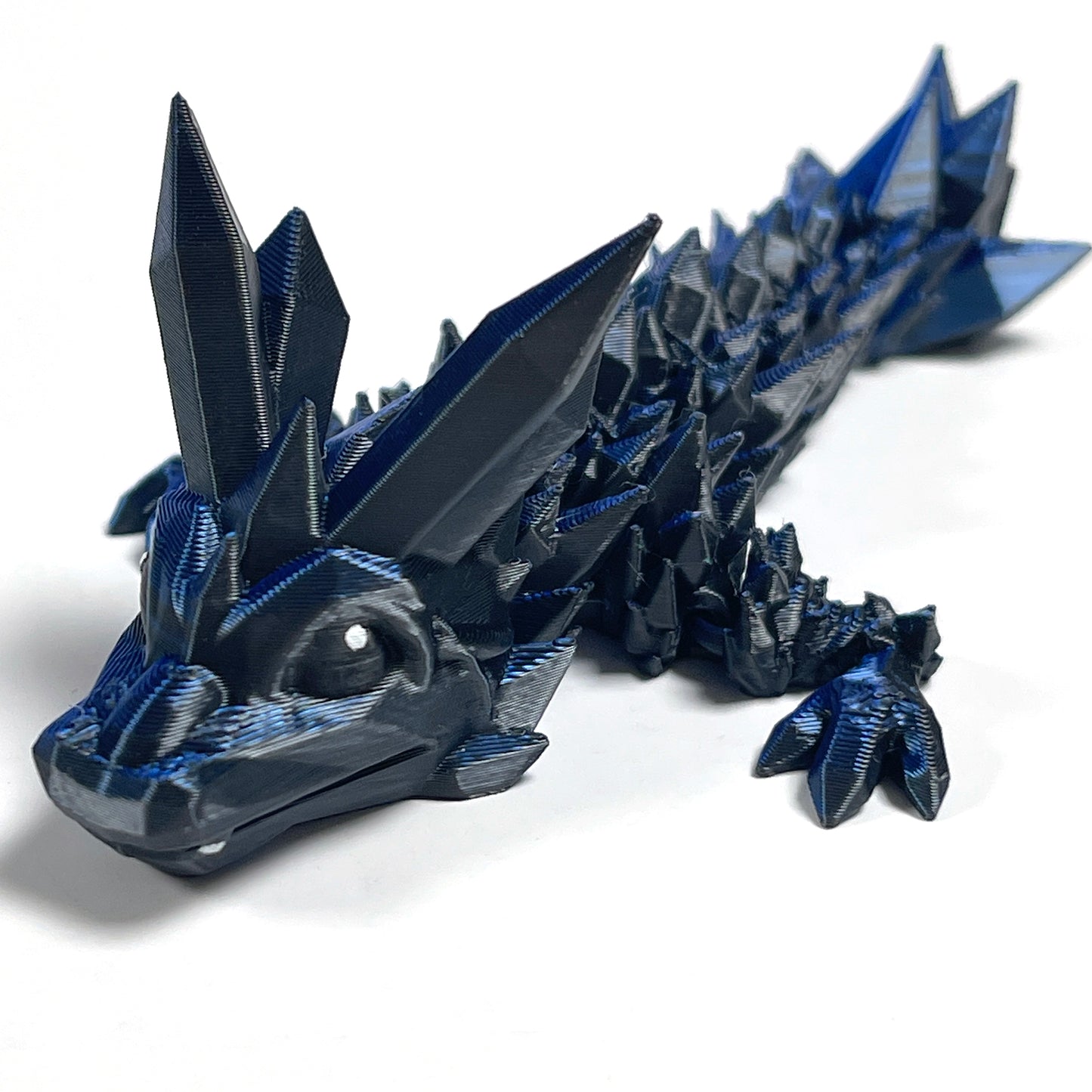Crystal Dragon Tadling Articulated Model