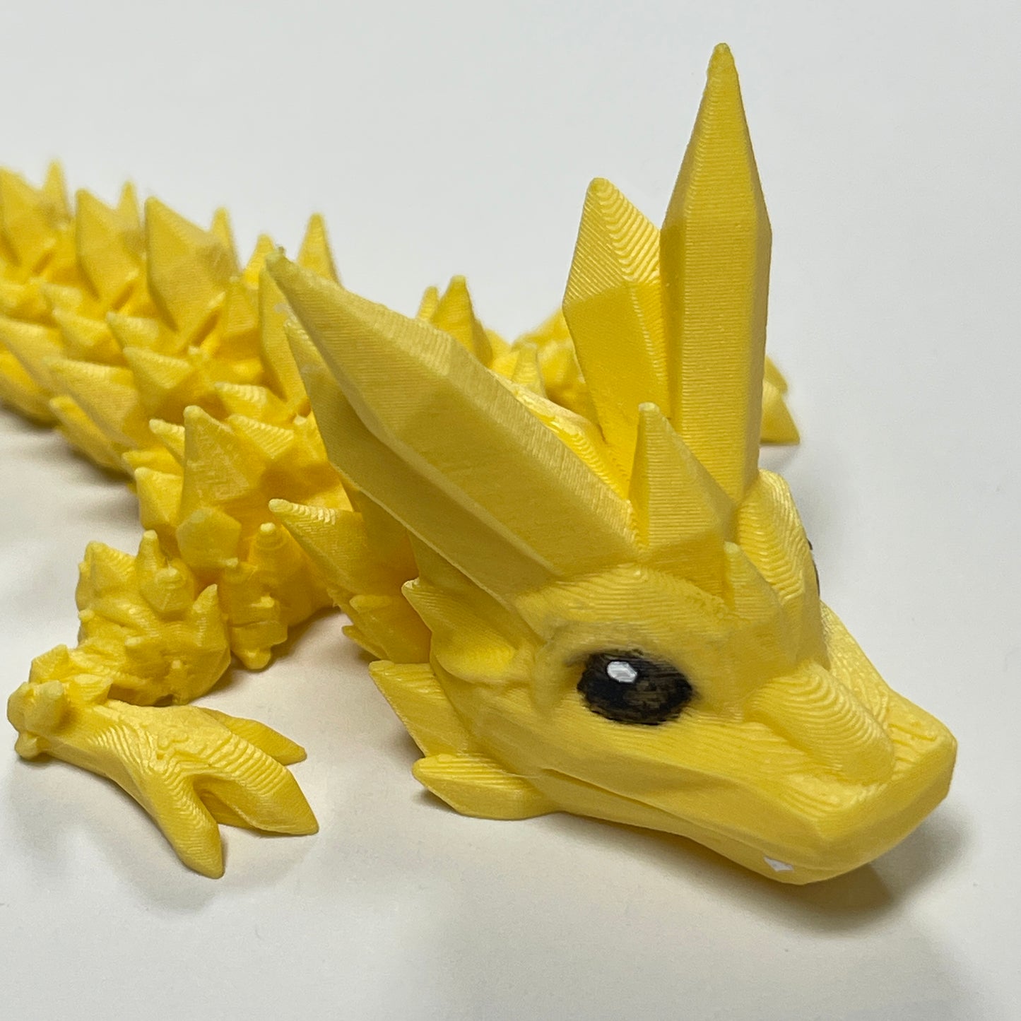 Crystal Dragon Tadling Articulated Model