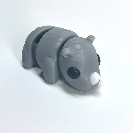 Rhino Fidget Toy Flexible Rhino Fidget Toy