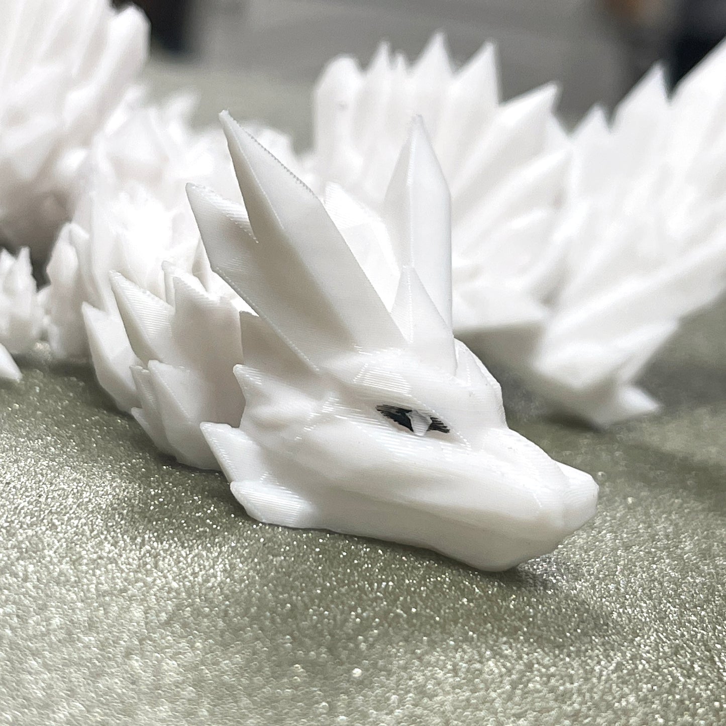 Crystal Winged Dragon Articulated Model