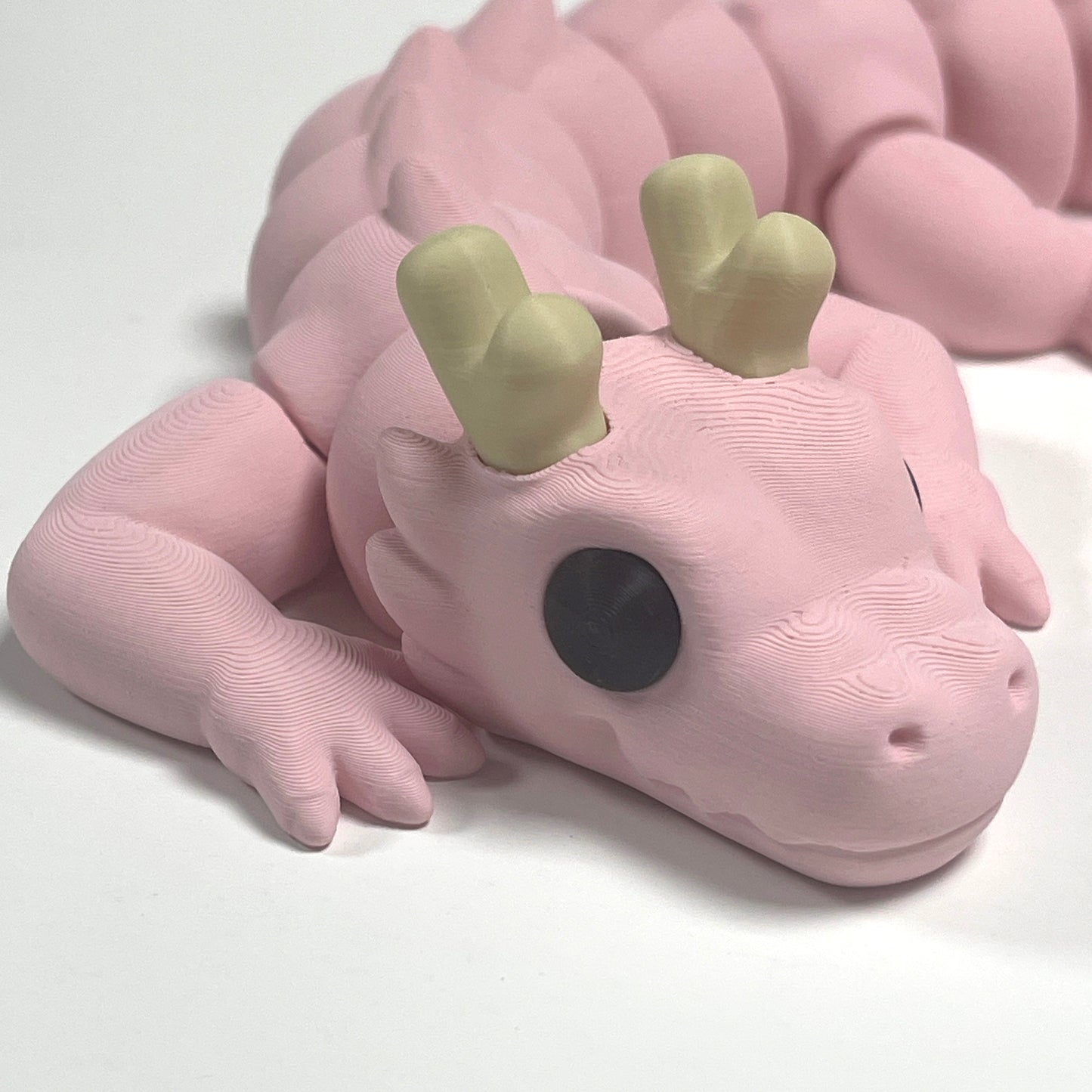 Rounded Horned Dragon Articulated Model