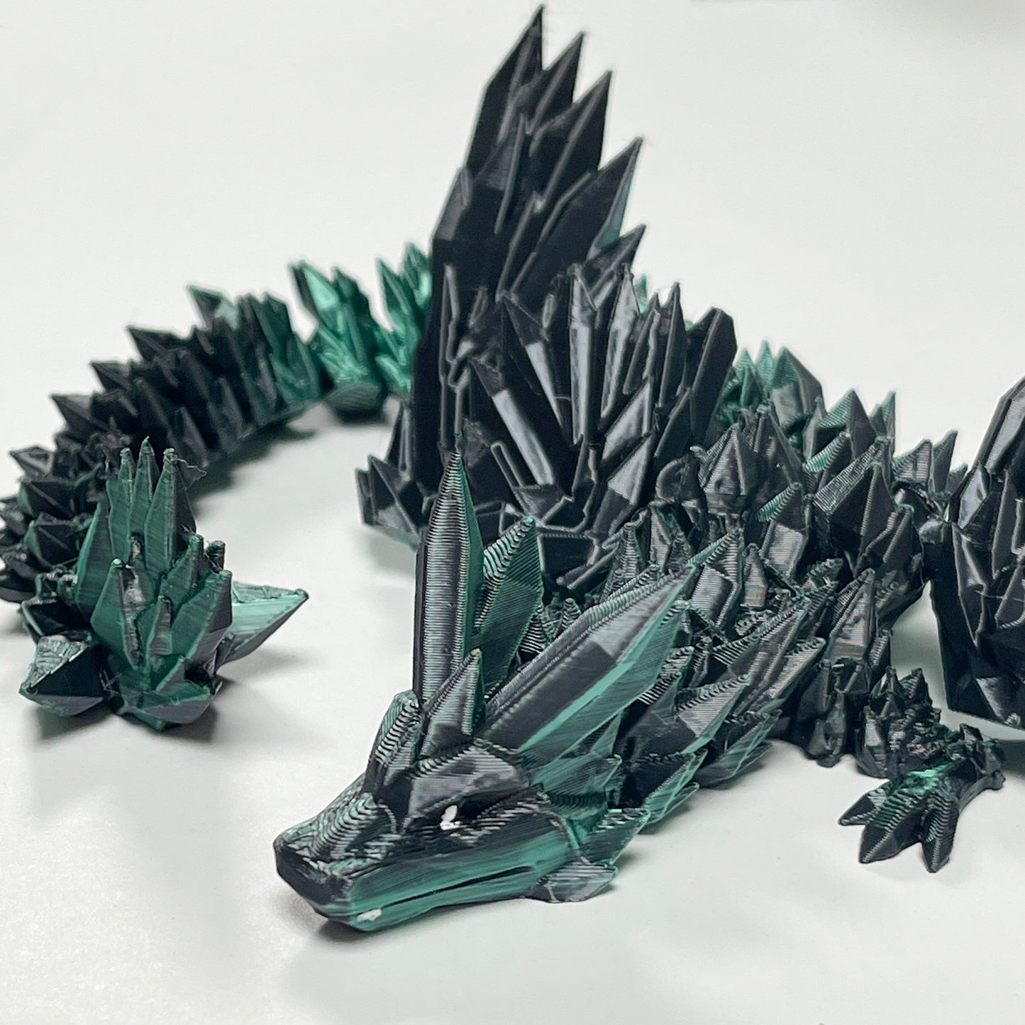 Crystal Winged Dragon Articulated Model