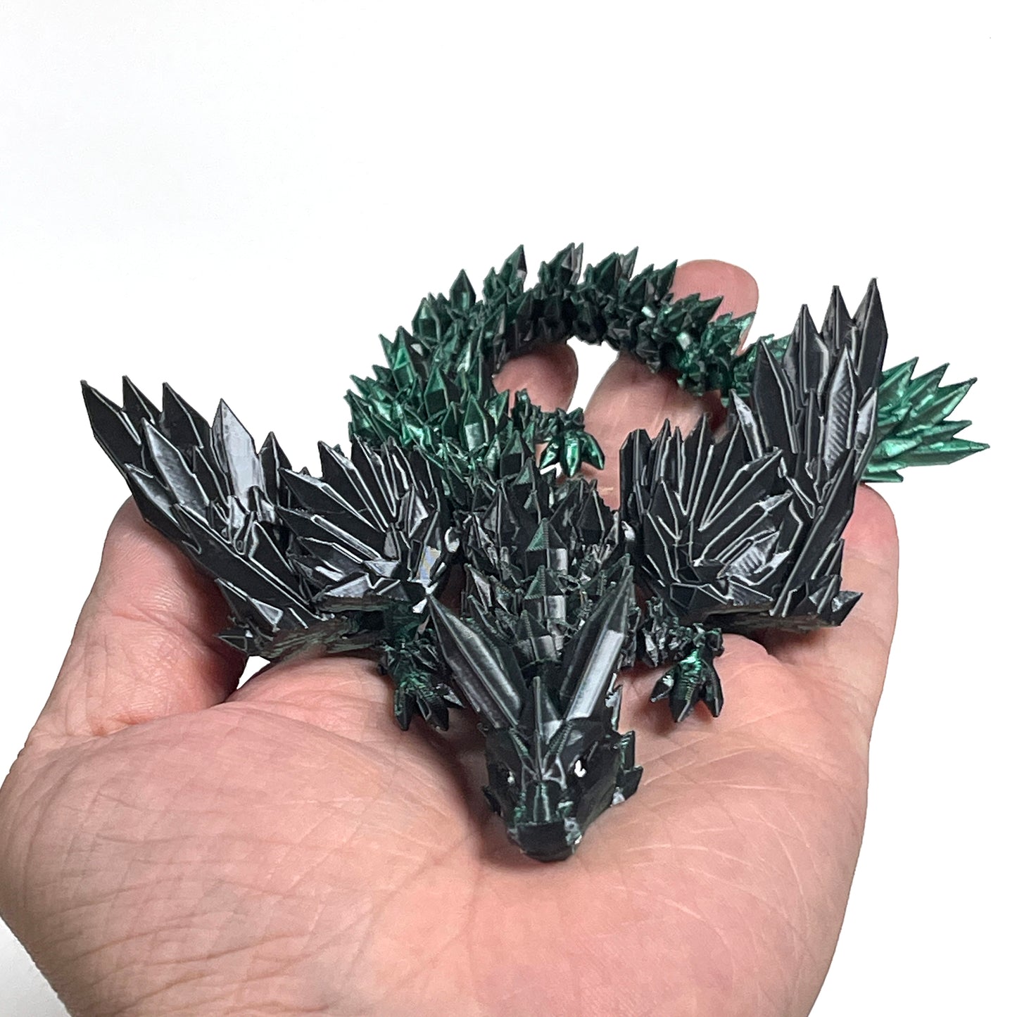 Crystal Winged Dragon Articulated Model