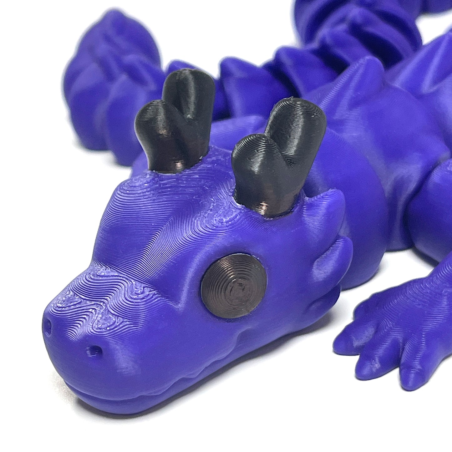Rounded Horned Dragon Articulated Model