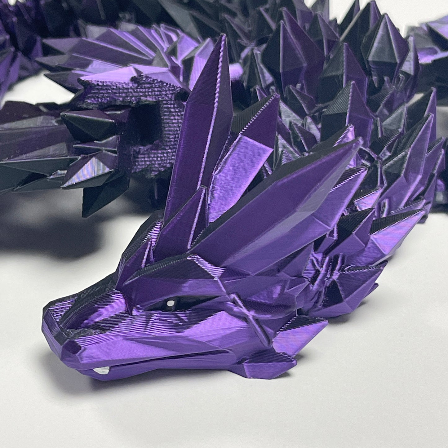 Crystal Winged Dragon Articulated Model