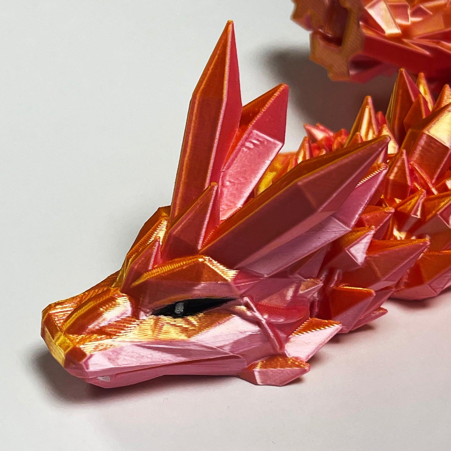 Crystal Winged Dragon Articulated Model