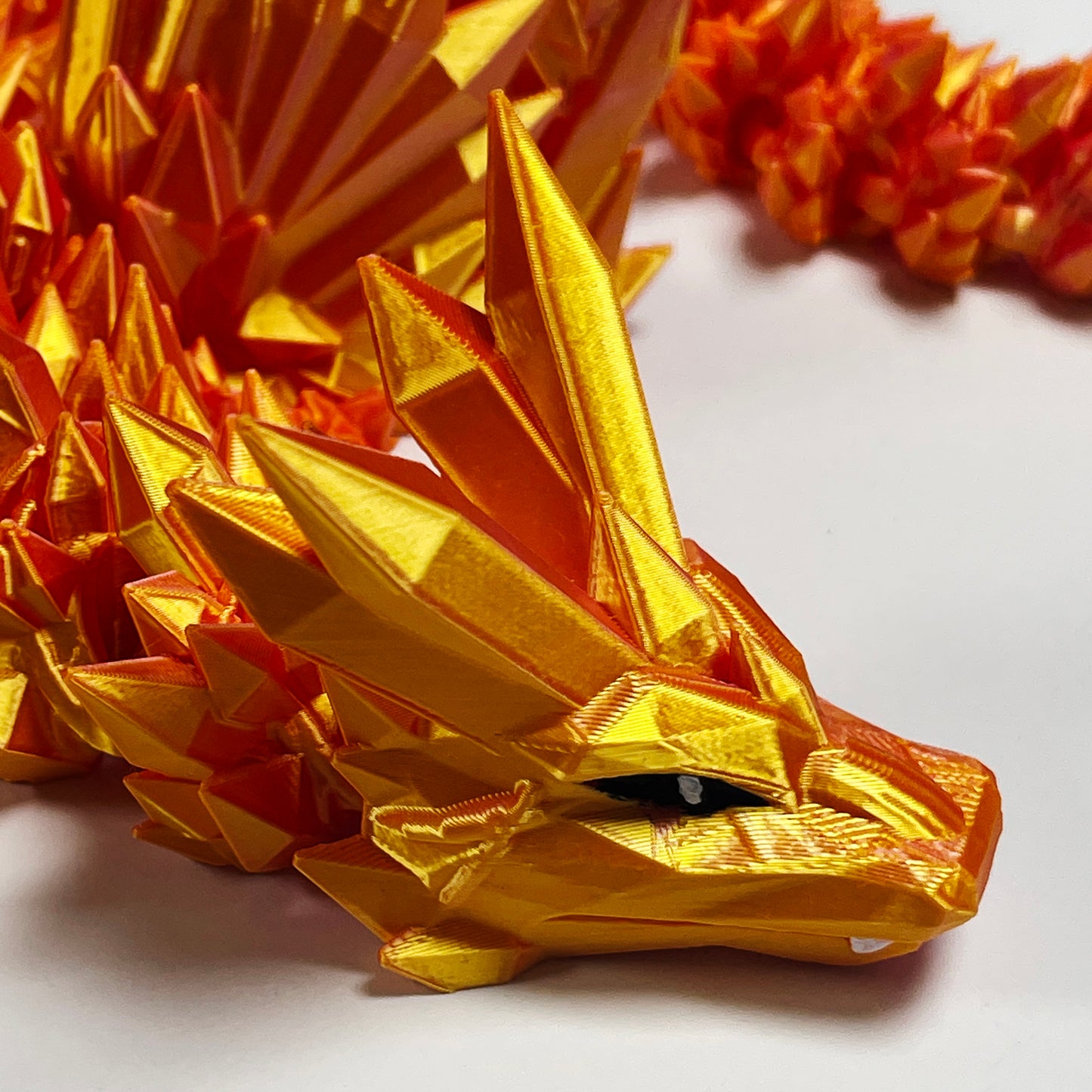 Crystal Winged Dragon Articulated Model