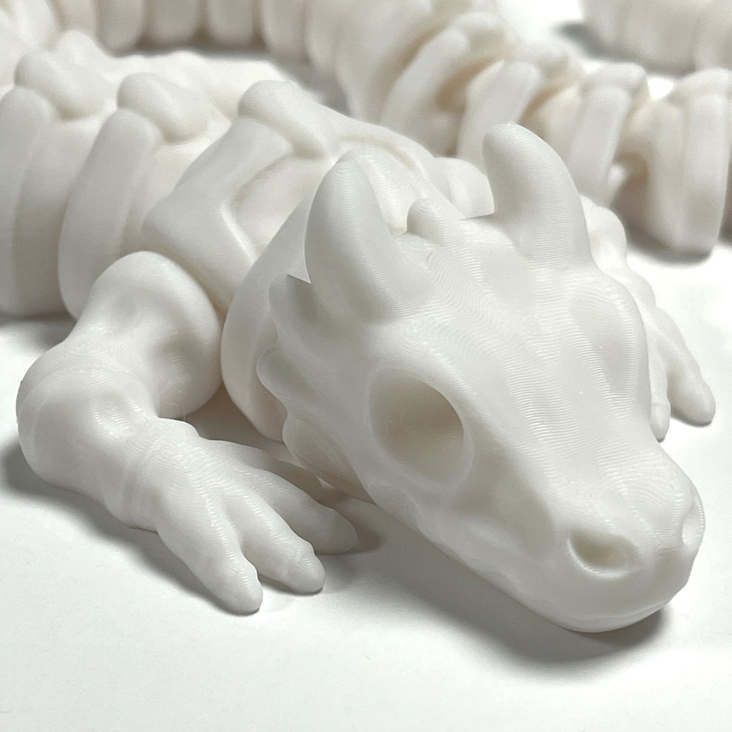 Skeleton Dragon Articulated Model