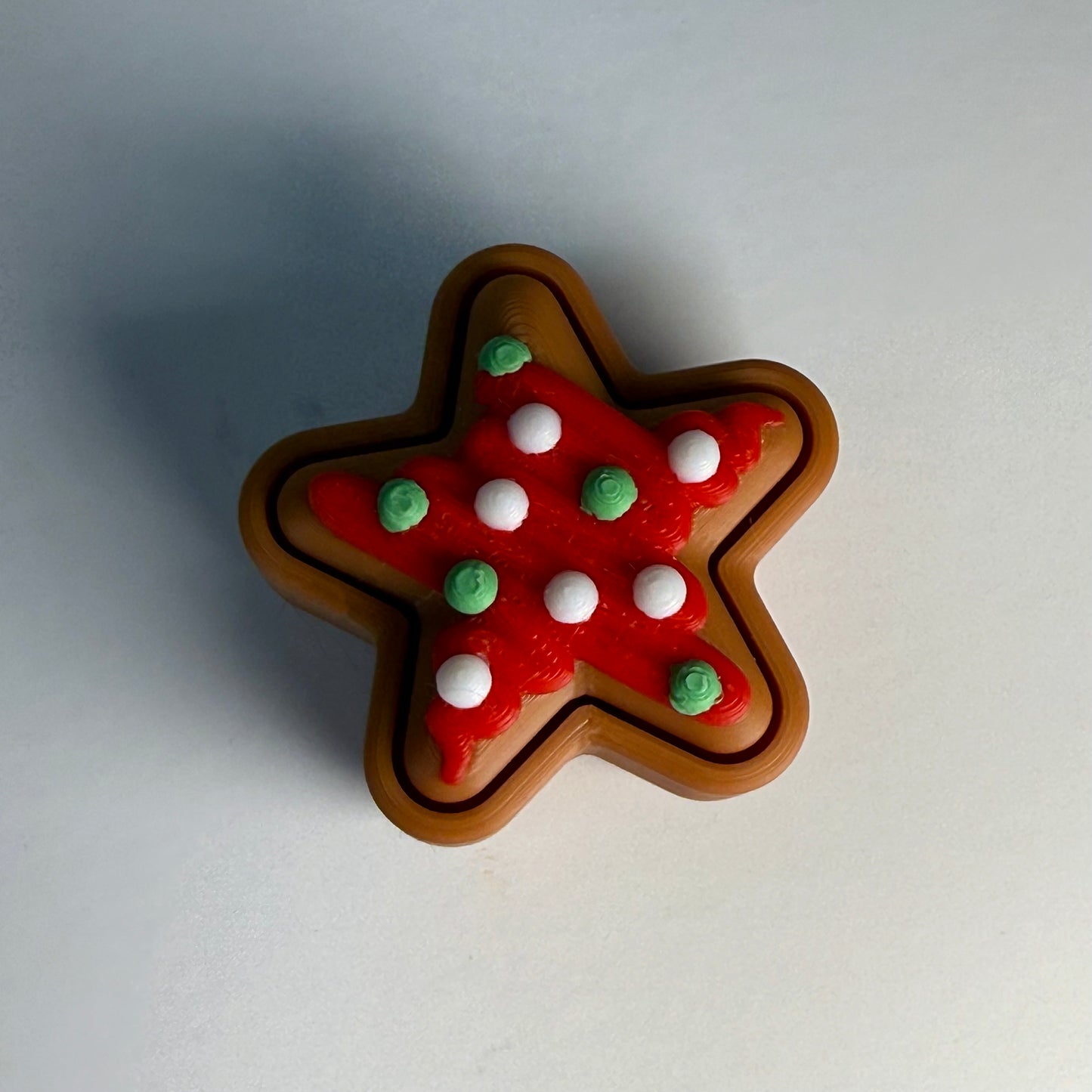 Star & Snowflake Gingerbread Biscuit Clickers